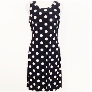 TOMMY HILFIGER|Black & White Polka Dot Dres|Size 6